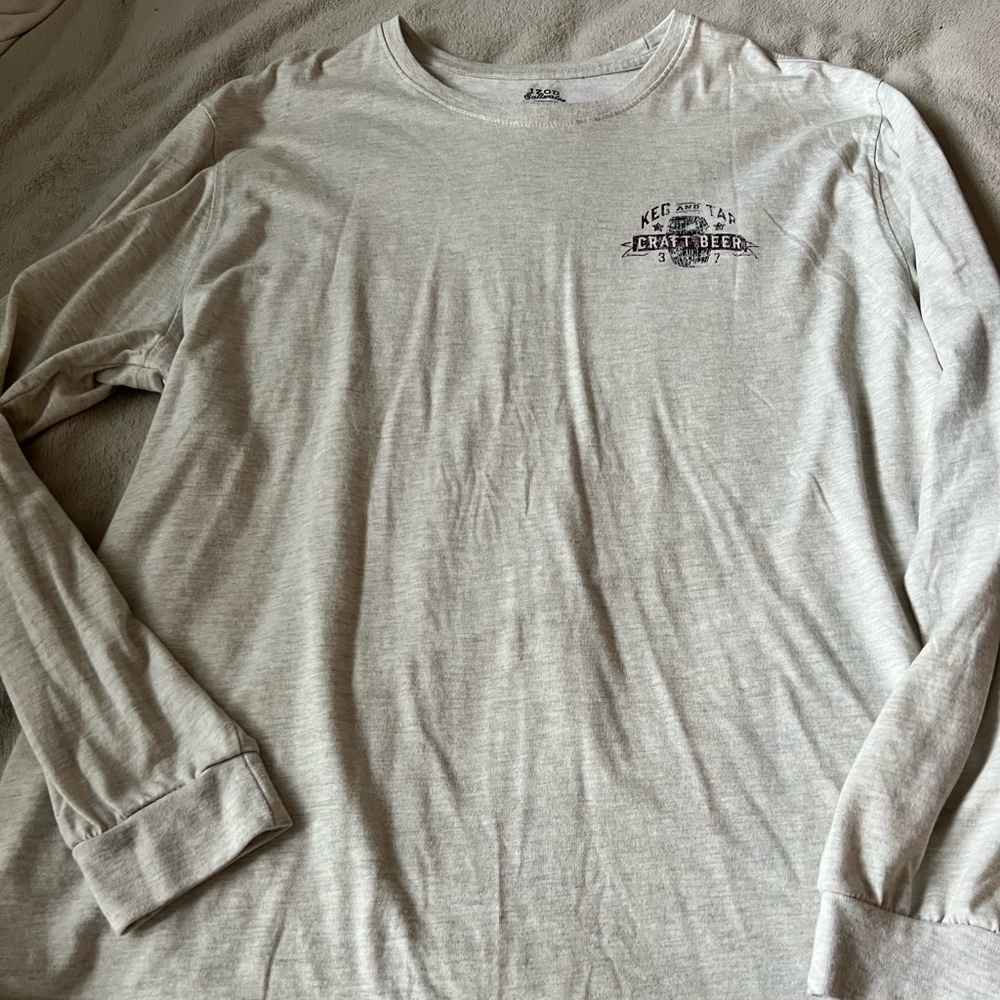 Mens Izod Long Sleeve Tshirt size Xxl EUC